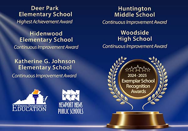 Five NNPS Schools Recognized as Exemplar Schools