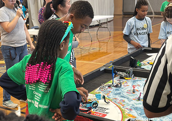 Newport News Public Schools robotics teams shine at regional qualifier