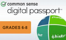 Common Sense Digital Passport, Grades 6-8
