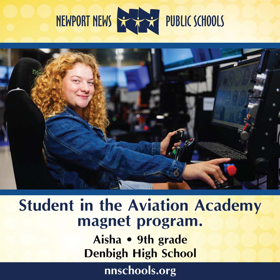 Student Spotlight on Denbigh High School 9th grader Aisha Elrahhal