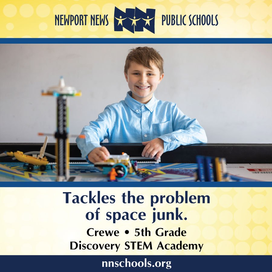 Student Spotlight on Discovery STEM Academy 5th Grader Crewe Campbell